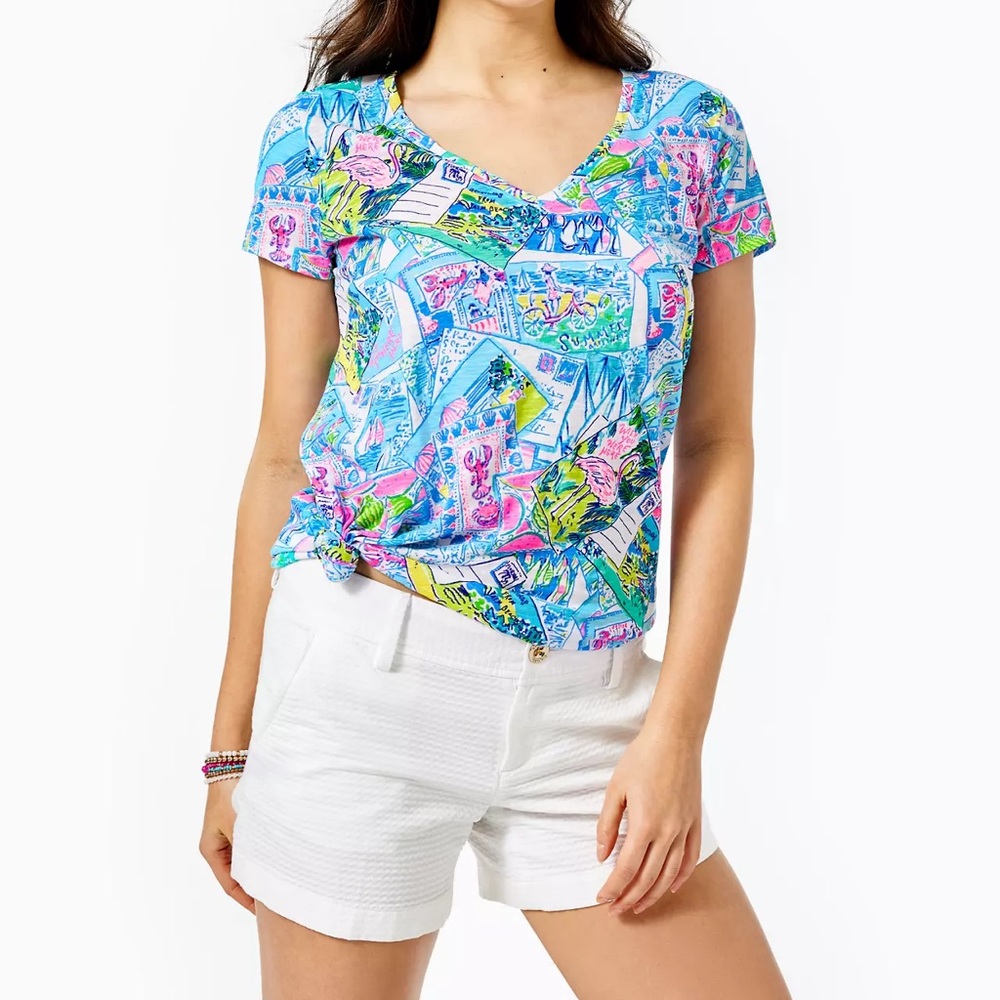 White Lilly Pulitzer Shorts